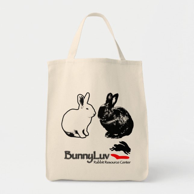 Sac fourre-tout à BunnyLuv comportant Ophélie et (Devant)