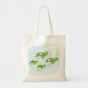 Sac fourre-tout à cadeau de la famille   de tortu