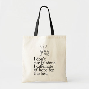 Sac fourre-tout à café hausse et brillant