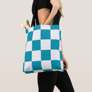 Sac fourre-tout à carreaux