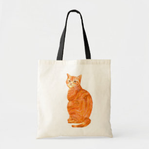 Sac fourre-tout à chat de gingembre