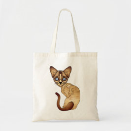 Sac fourre-tout à chat siamois