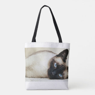 Sac fourre-tout à chat siamois