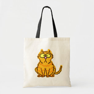 Sac fourre-tout à chat tigré