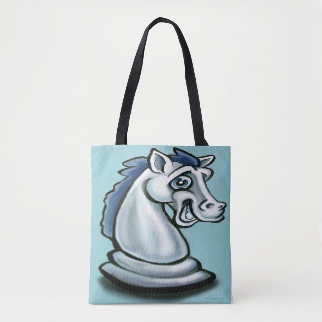 Sac fourre-tout à cheval blanc (Devant)