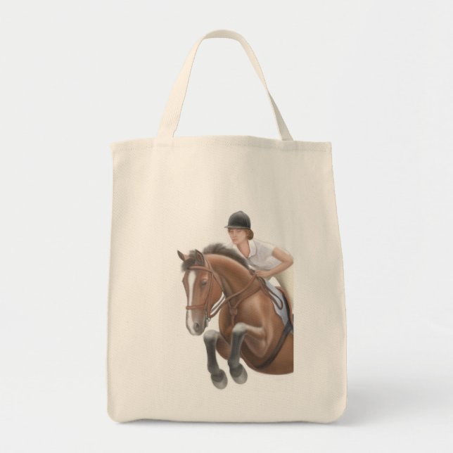 Sac fourre-tout à cheval de pullover (Devant)