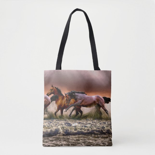 Sac fourre-tout à chevaux (Devant)