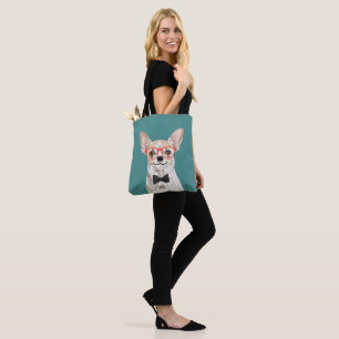 Sac fourre-tout à chiwawa de hippie pour des