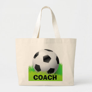 Sac fourre-tout à conception de ballon de footbal