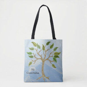Sac fourre-tout à coutume d'arbre généalogique 
