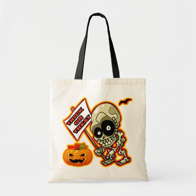 Sac fourre-tout à des bonbons ou un sort (Devant)