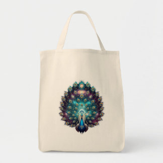 Sac fourre-tout à double face céleste Peacock