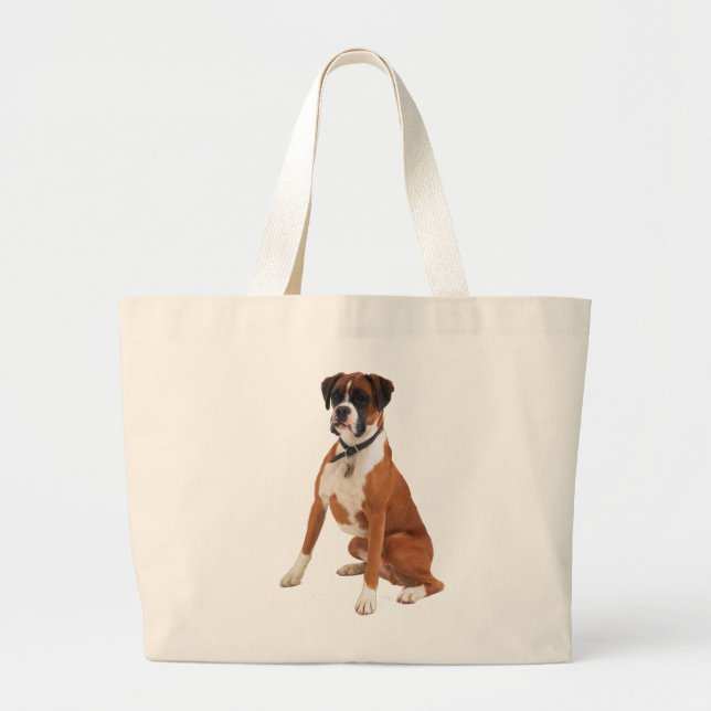 Sac fourre-tout à éléphant de CHIEN de BOXEUR (Devant)