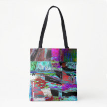 Sac fourre-tout à épaule – Neon Pulse