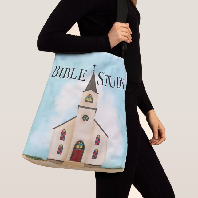 Sac fourre-tout à étude de bible (De près)