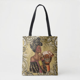 Sac fourre-tout à femme d'Afro-américain
