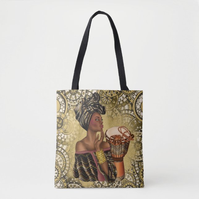 Sac fourre-tout à femme d'Afro-américain (Devant)