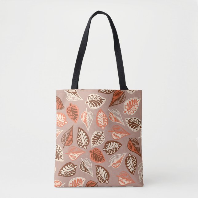 Sac fourre-tout à feuilles mignonnes (Devant)