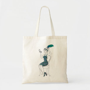 sac fourre-tout à fille d'aileron des années 192