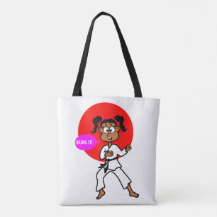 Sac fourre-tout à fille de karaté