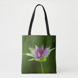 Sac fourre-tout à fleur sauvage de bergamote de