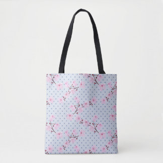 Sac fourre-tout à fleurs de cerisier