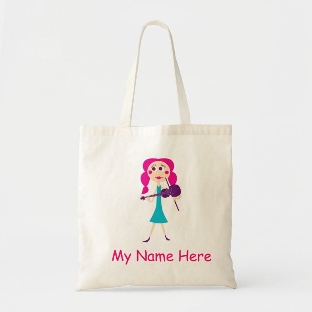 Sac fourre-tout à gallon de violon (Devant)