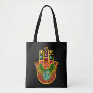 Sac fourre-tout à heure-milliampère Jongg Hamsa