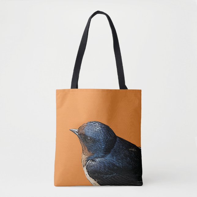Sac fourre-tout à hirondelle de grange dans (Devant)