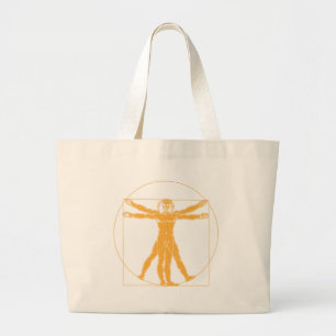 Sac fourre-tout à homme de da Vinci Vitruvian