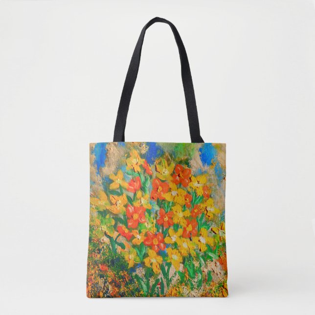 Sac fourre-tout à huile de printemps (bruit de (Devant)