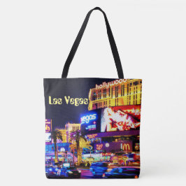 Sac fourre-tout à impression de bande de Las Vegas
