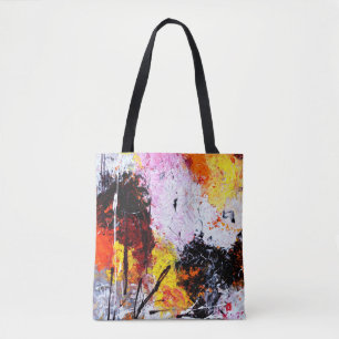Sac fourre-tout à impression de coutume d'art tou