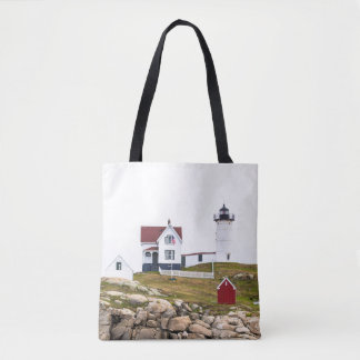Sac fourre-tout à impression de phare de