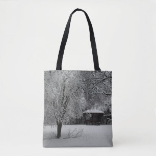 Sac fourre-tout à impression personnalisée Winter