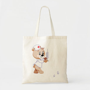 Sac fourre-tout à infirmière d'ours de nounours