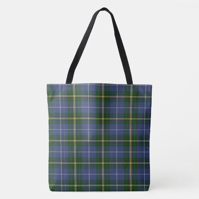 Sac fourre-tout à itinéraire de phare de tartan de (Devant)