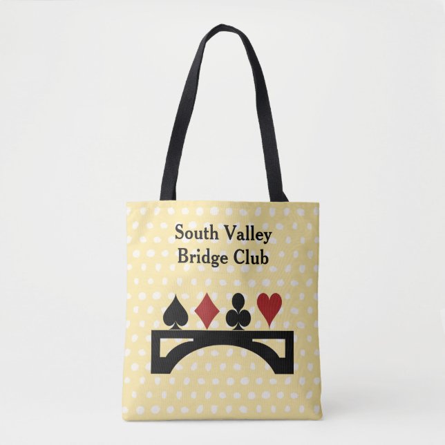 Sac fourre-tout à jeu de carte de pont (Devant)