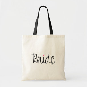 Sac fourre-tout à jeune mariée de manuscrit