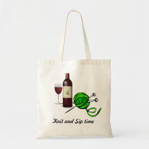 Sac fourre-tout à Knit et à Sip