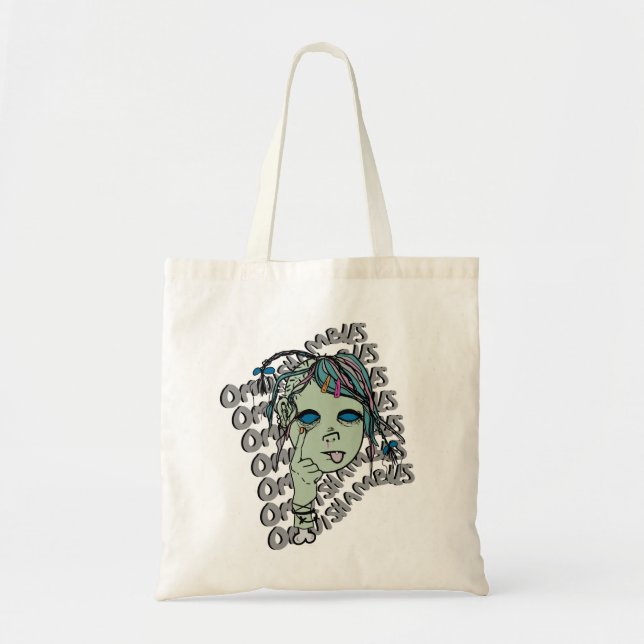 Sac fourre-tout à logo de Zombi-Punk (Devant)