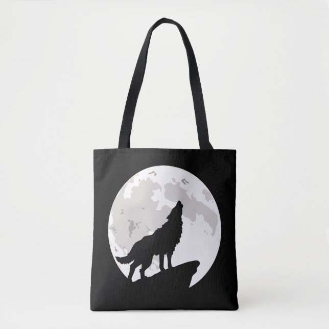 Sac fourre-tout à LOUP d'HURLEMENT (Devant)