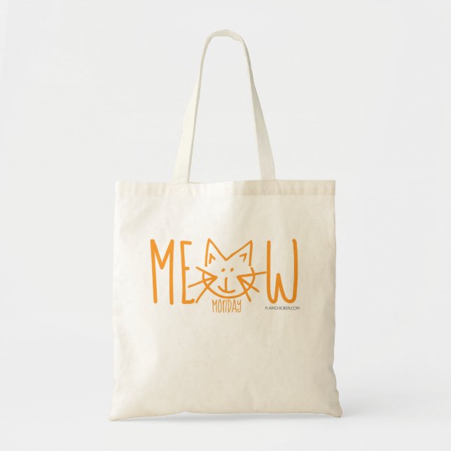 Sac fourre-tout à lundi de Meow (Devant)