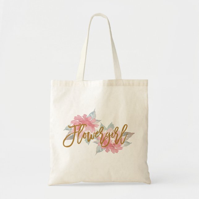 Sac fourre-tout à mariage de DEMOISELLE DE HONNEUR (Devant)