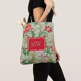 Sac fourre-tout à monogramme personnalisé à motif 