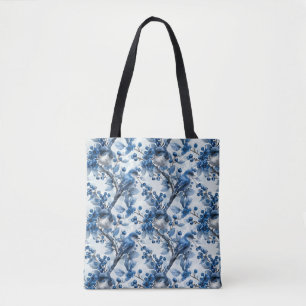 Sac fourre-tout à motif Blue Bird Design