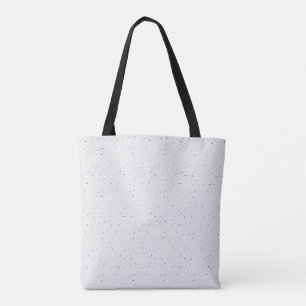 Sac fourre-tout à motif confettis moderne