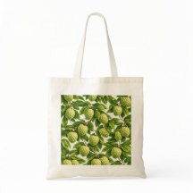 Sac fourre-tout à motif de fruit Annona