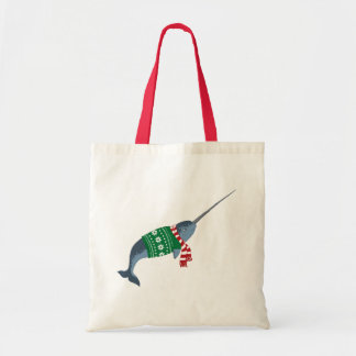 Sac fourre-tout à Narwhal de Noël