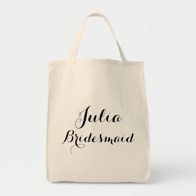 sac fourre-tout à nom personnalisé (Devant)